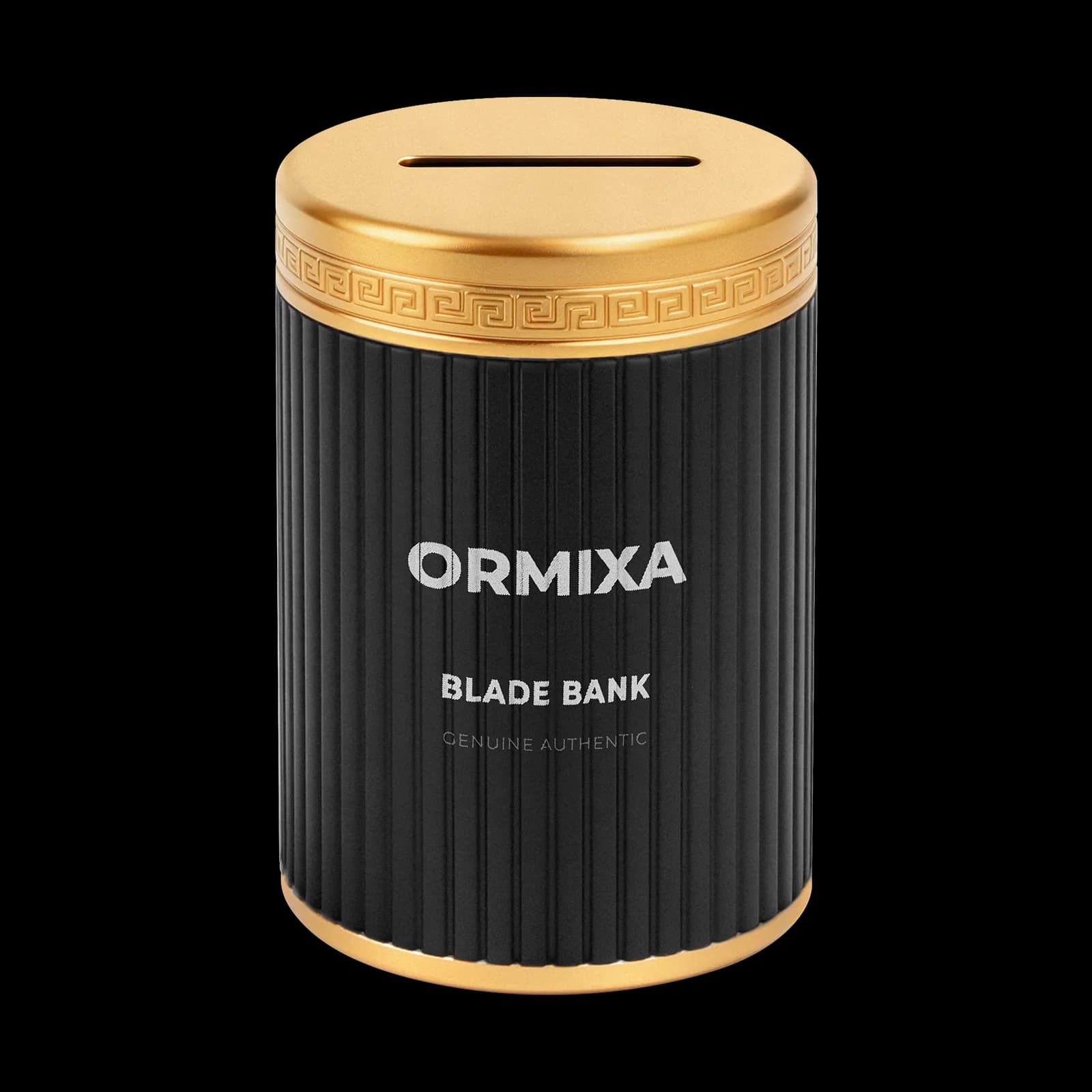 ORMIXA VAULT Blade Bank in black aluminum
